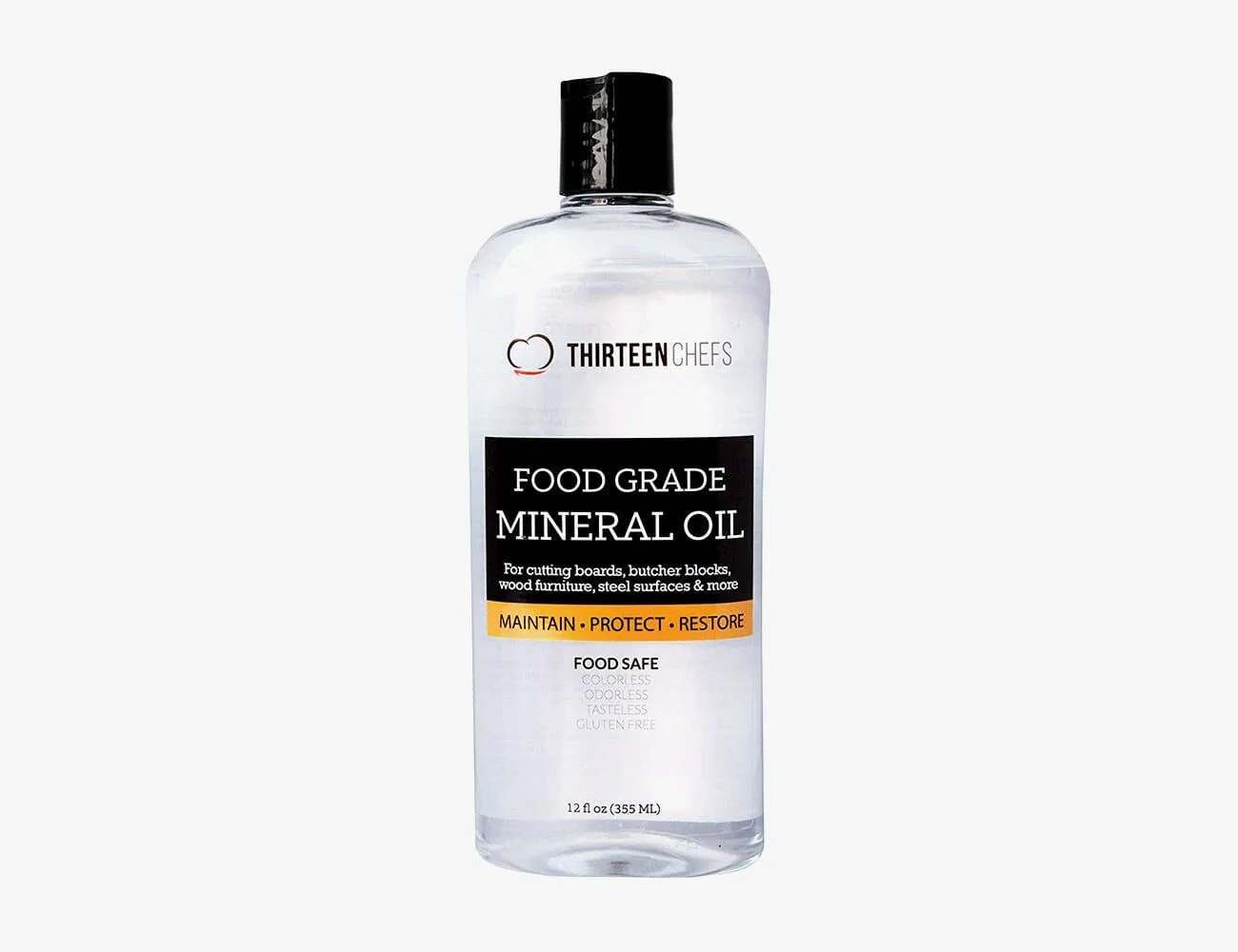 thirteen chefs mineral oil gear patrol
