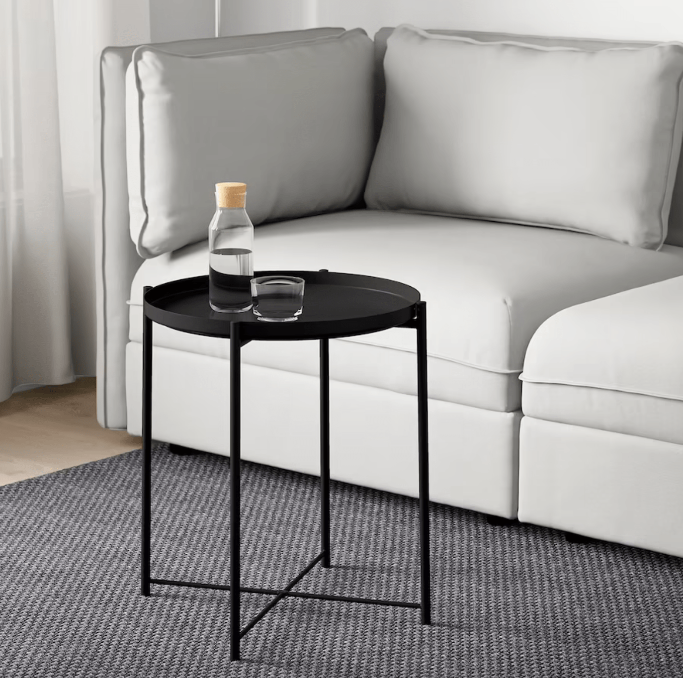 gladom tray table black