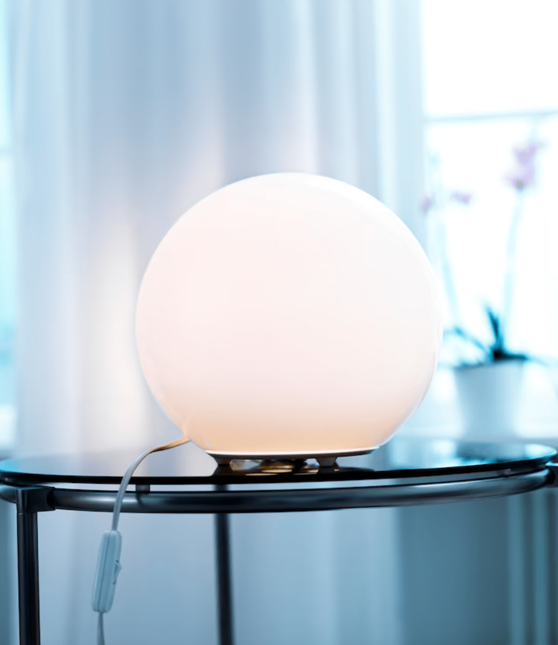 fado table lamp with led bulb white