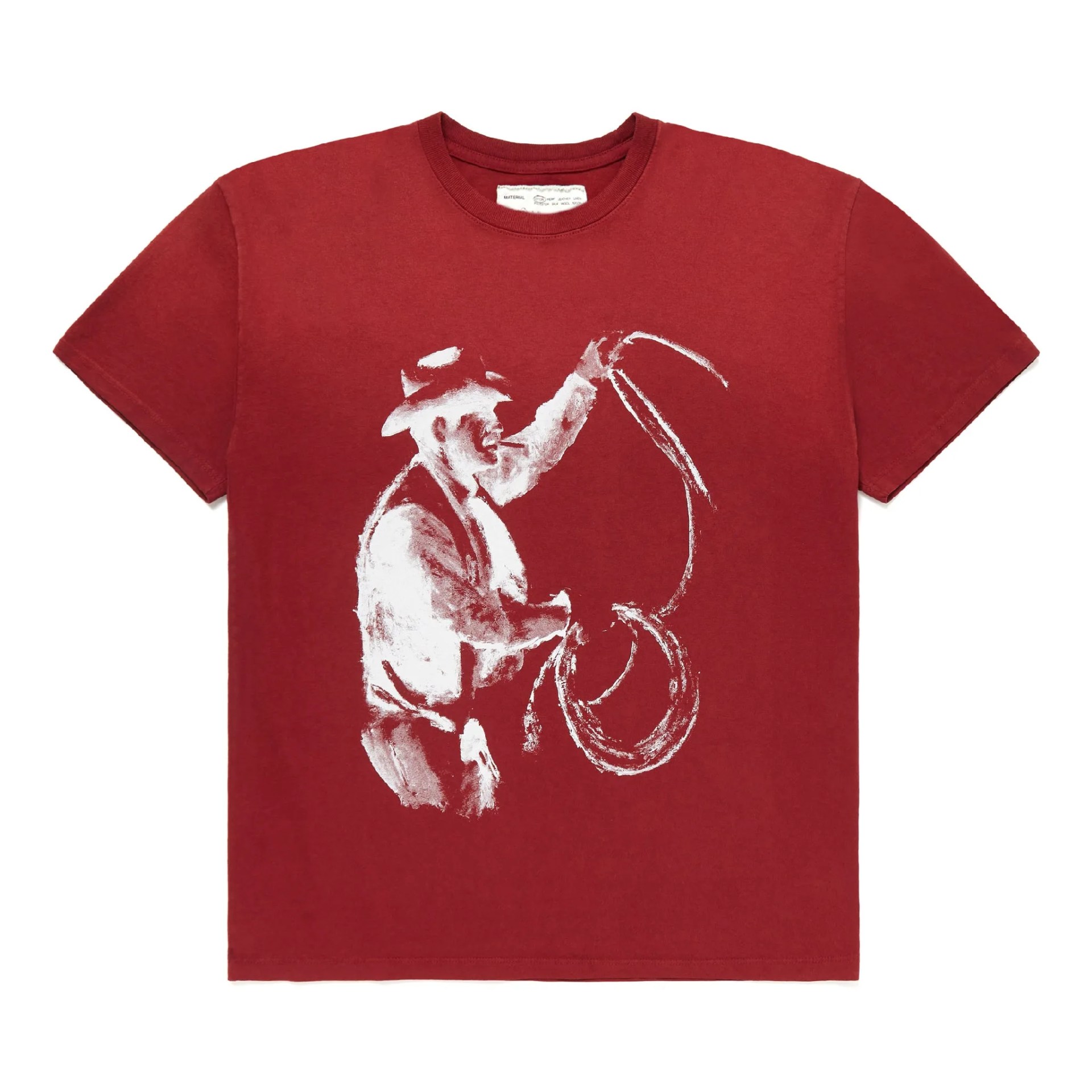 where the west has gone tee  burgundy
