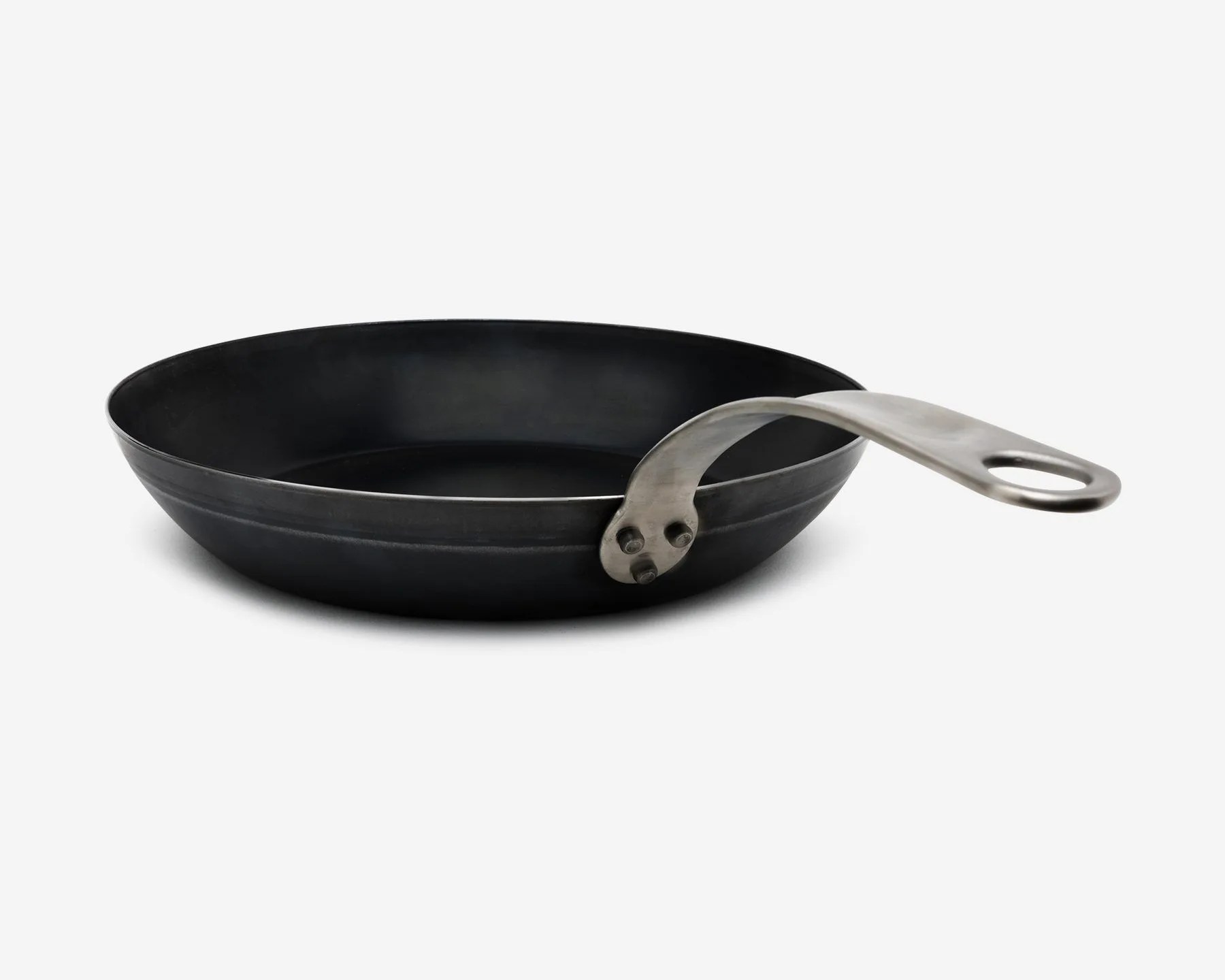 made in carbon steel frying pan
