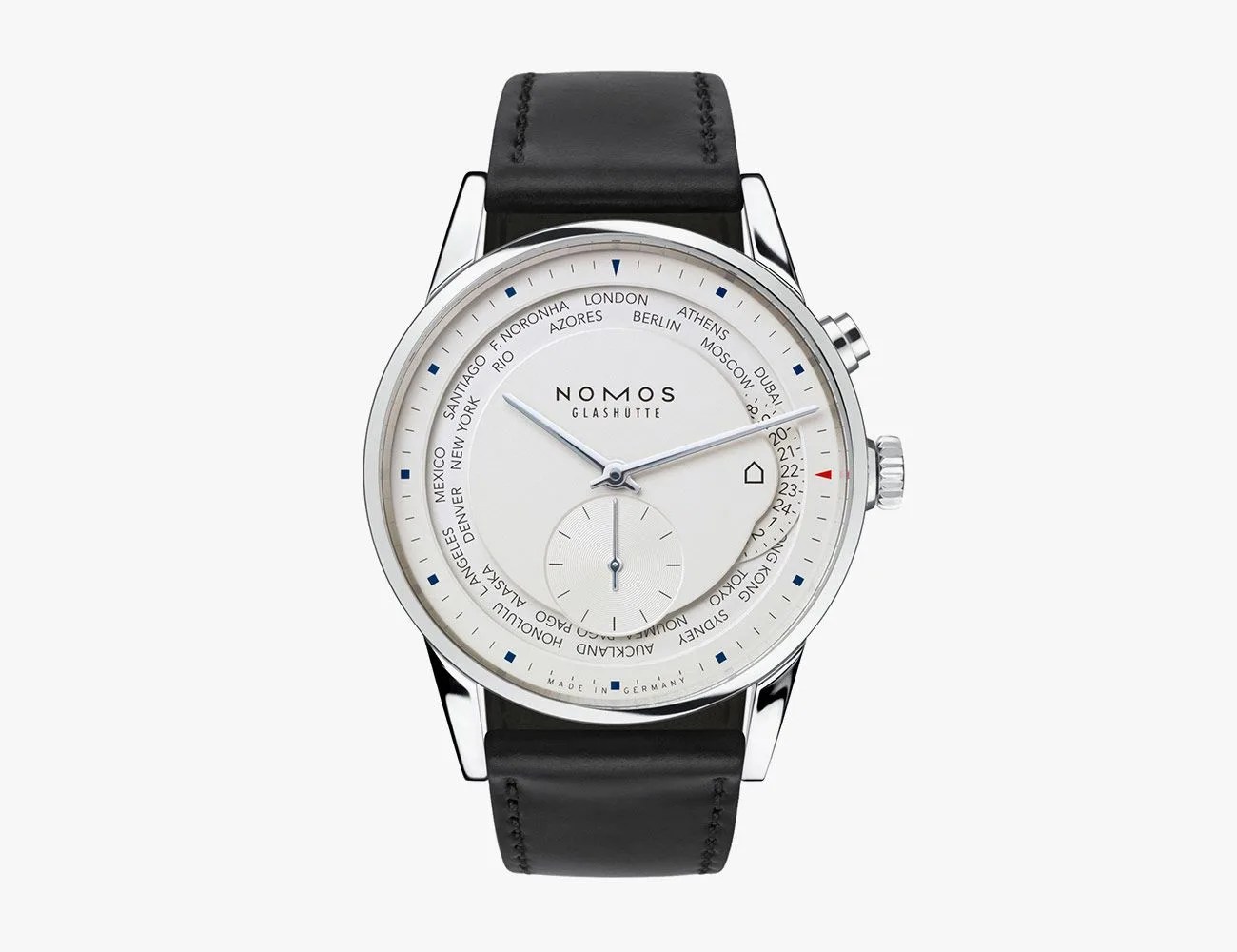 nomos zürich world time