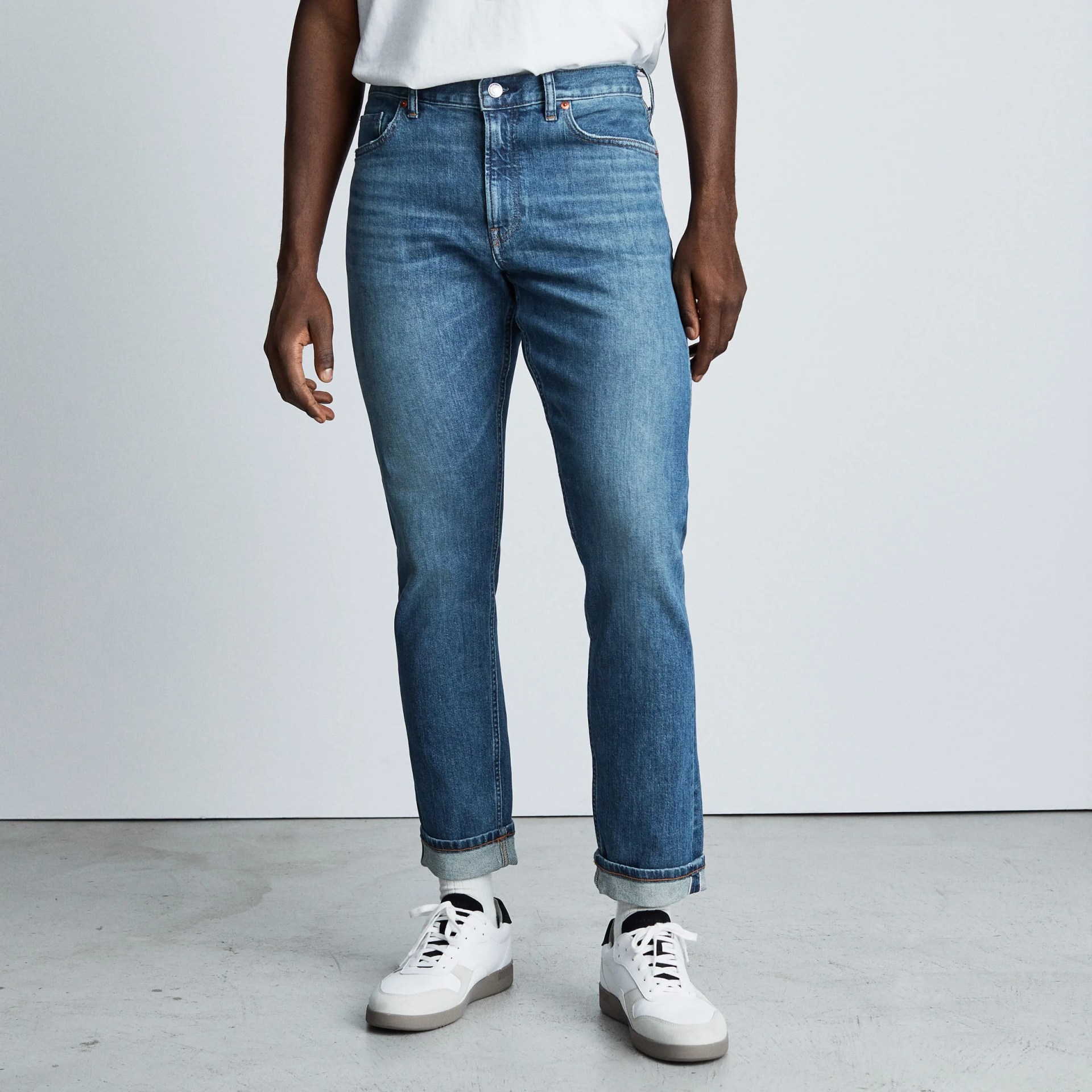 The Selvedge Slim Fit Jean - Mid Indigo Wash