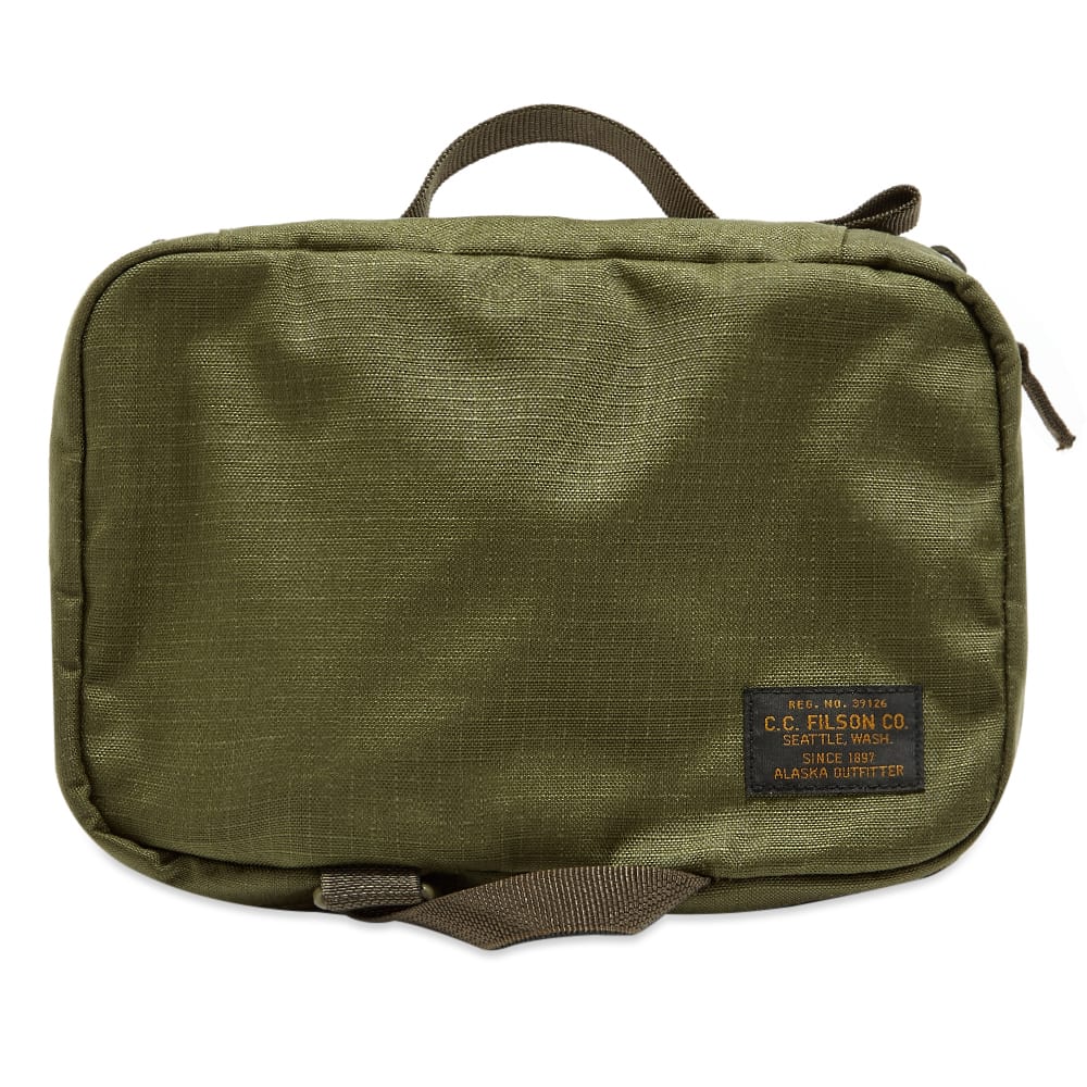 Filson Ripstop Nylon Travel Pack Surplus Green | END.
