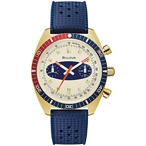 bulova archive series surfboard chronograph watch