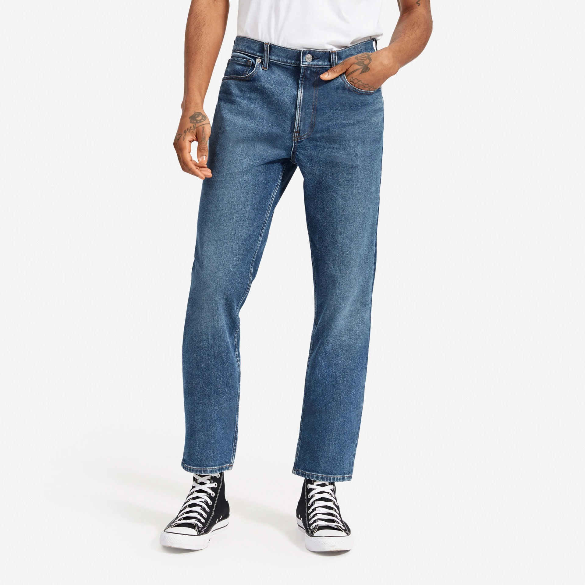 The Relaxed 4-Way Stretch Organic Jean | Uniform