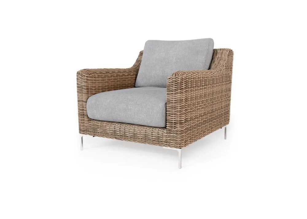 outer wicker outdoor armchair