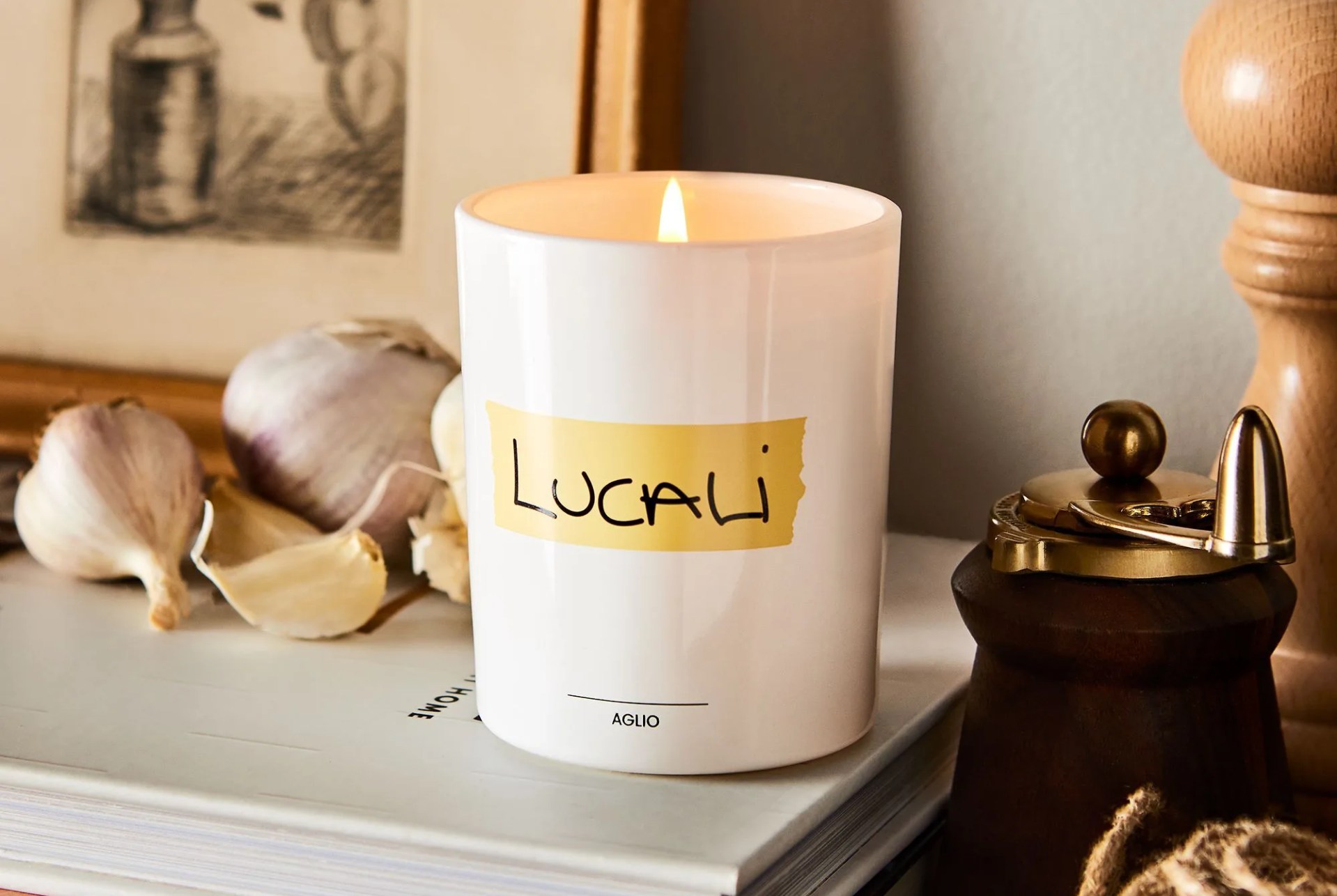 joya and lucali brooklyn pizzeria candles
