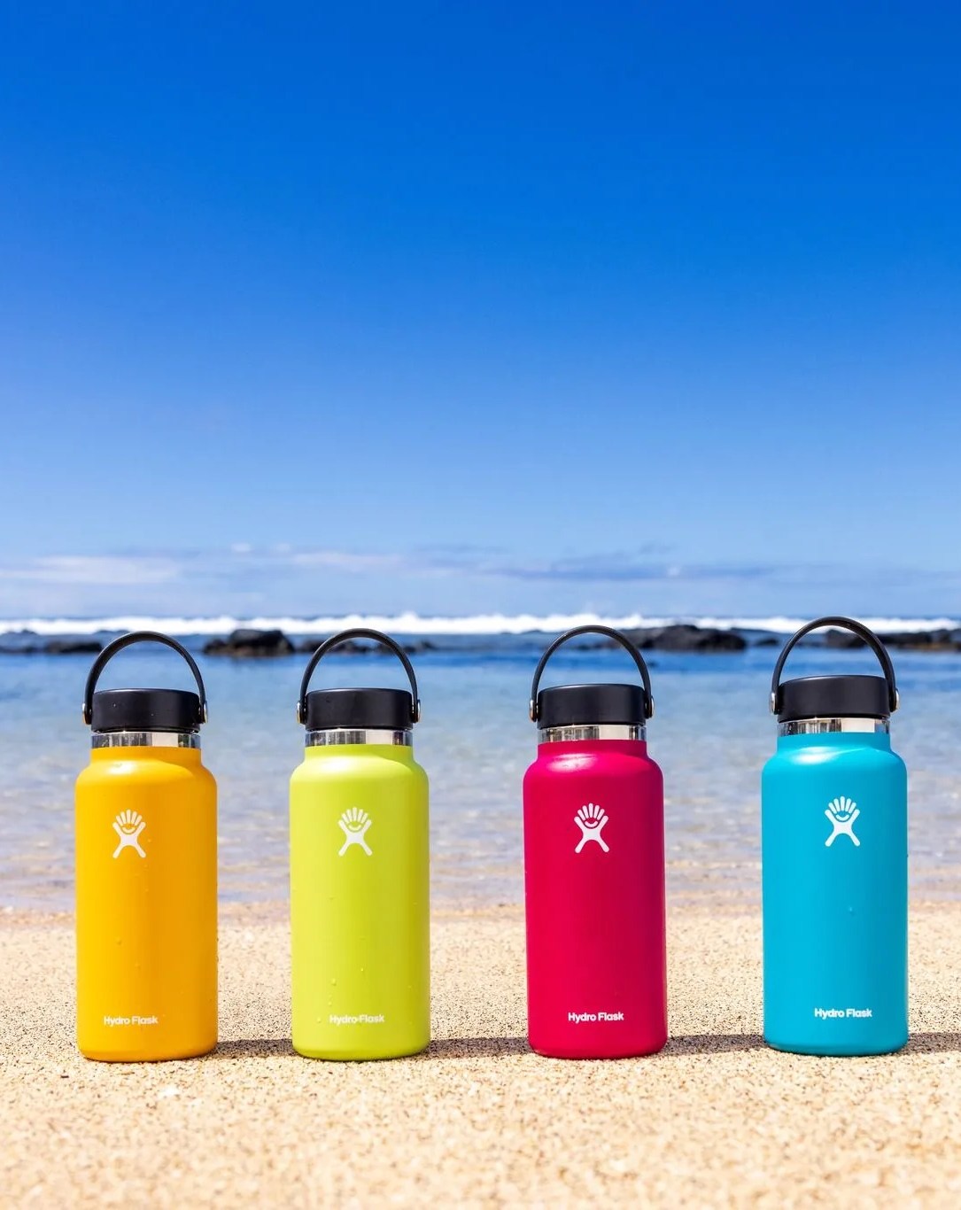 hydro flask colors of kona collection