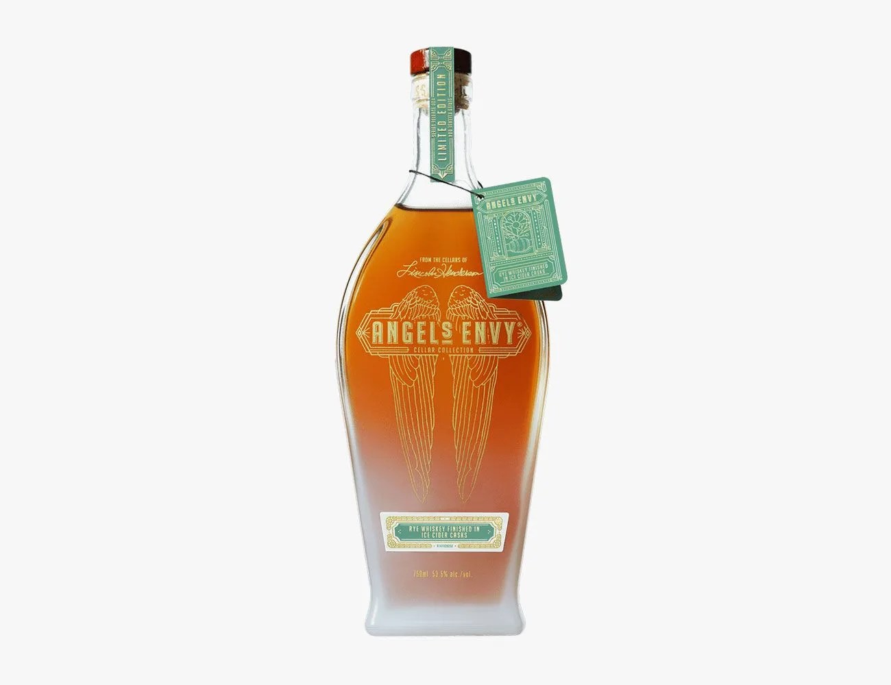 angel's envy rye whiskey finished in ice cider casks