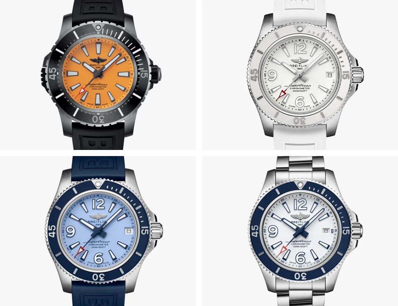 breitling superocean watches