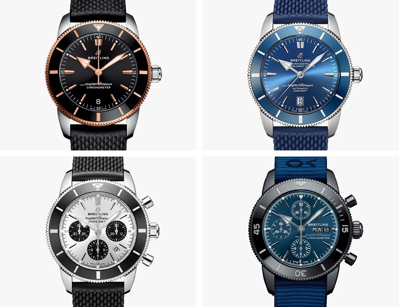 breitling superocean heritage watches