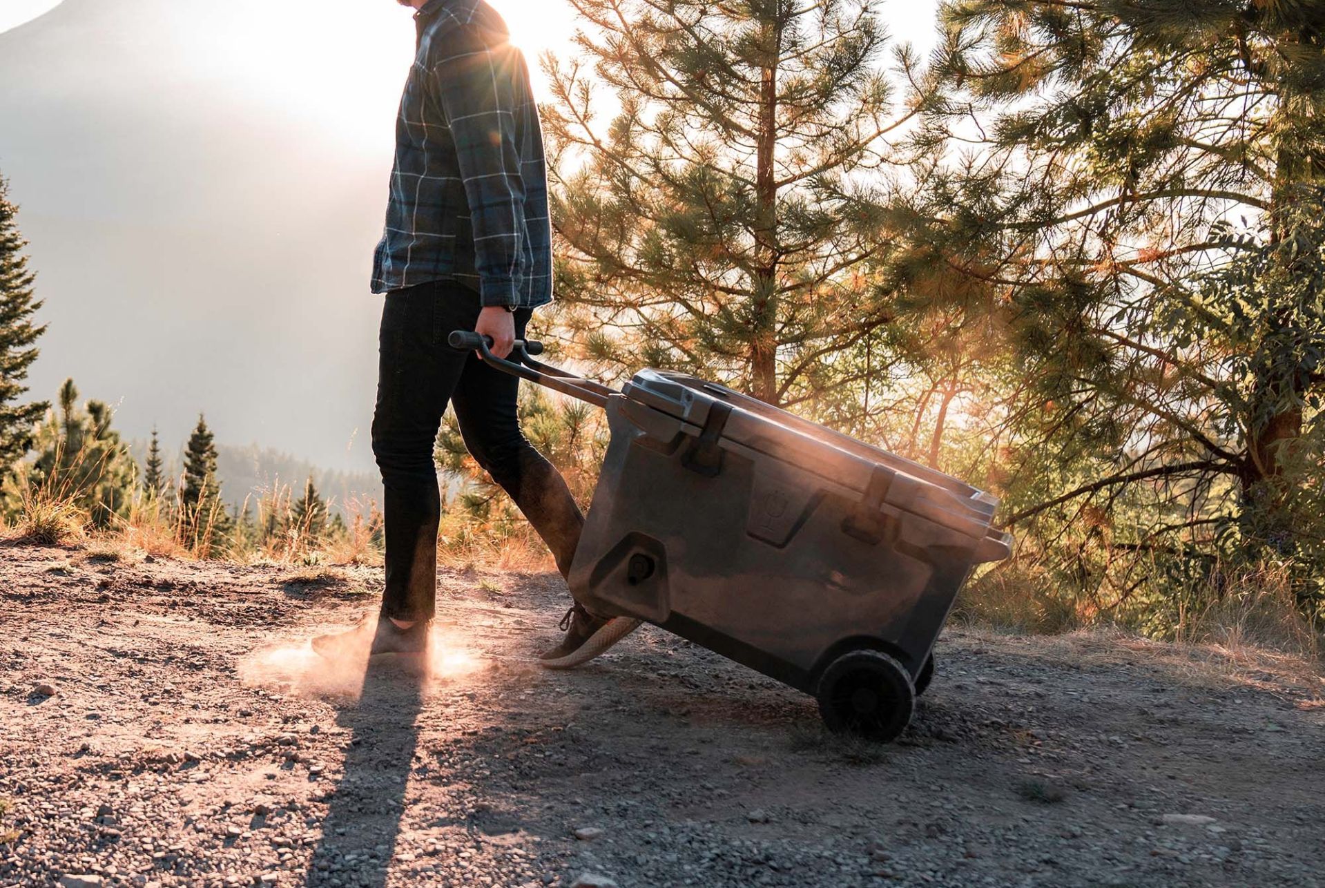 brÜtank 55 quart rolling cooler