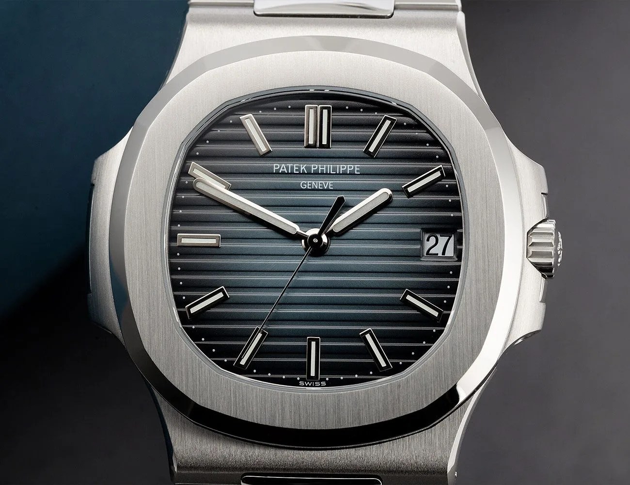 patek philippe 5711 1a 010 nautilus jumbo blue watch