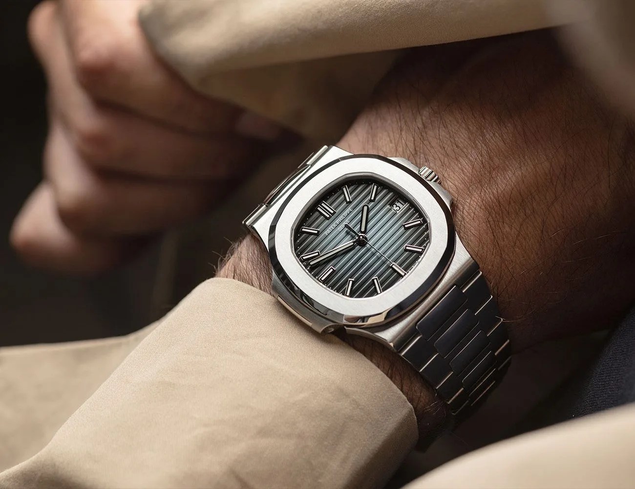 patek philippe 5711 1a 010 nautilus jumbo blue watch