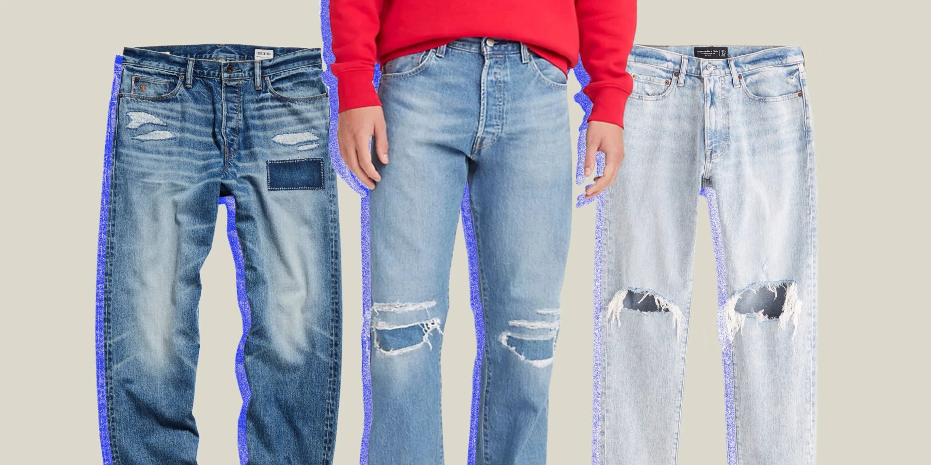 ripped jeans