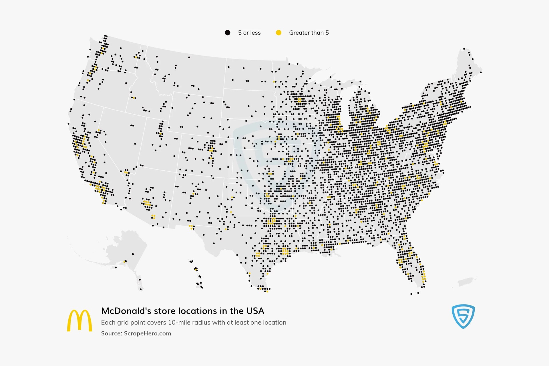 mcdonald store locations in the usa