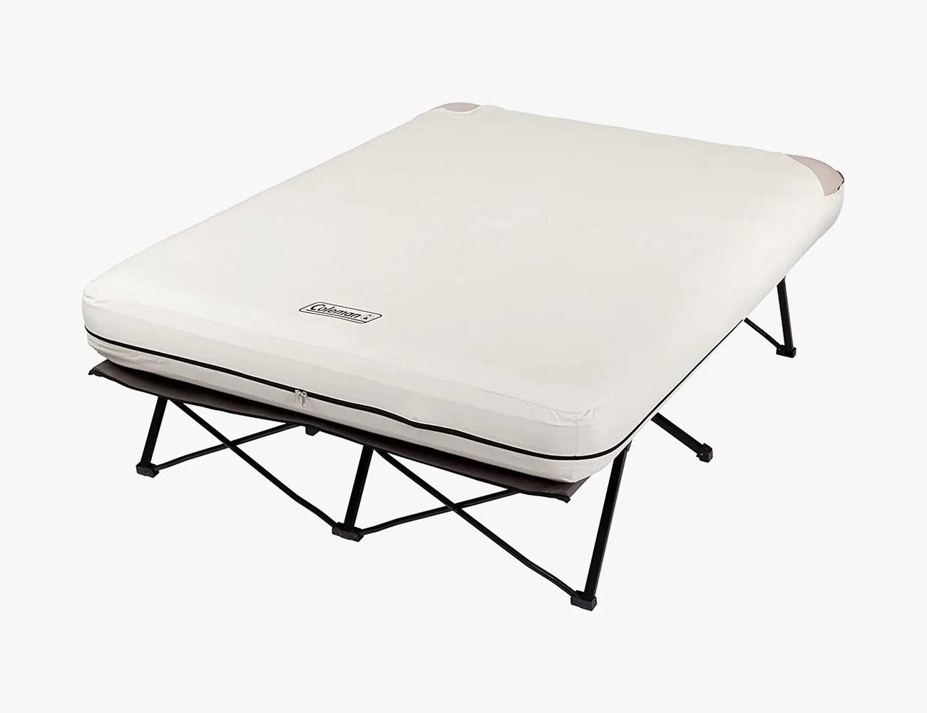 coleman queen airbed folding cot
