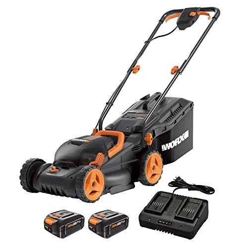 Worx WG779 40V Power Share 4.0Ah 14" Cordless Lawn Mower (Batteries & Charger Included)