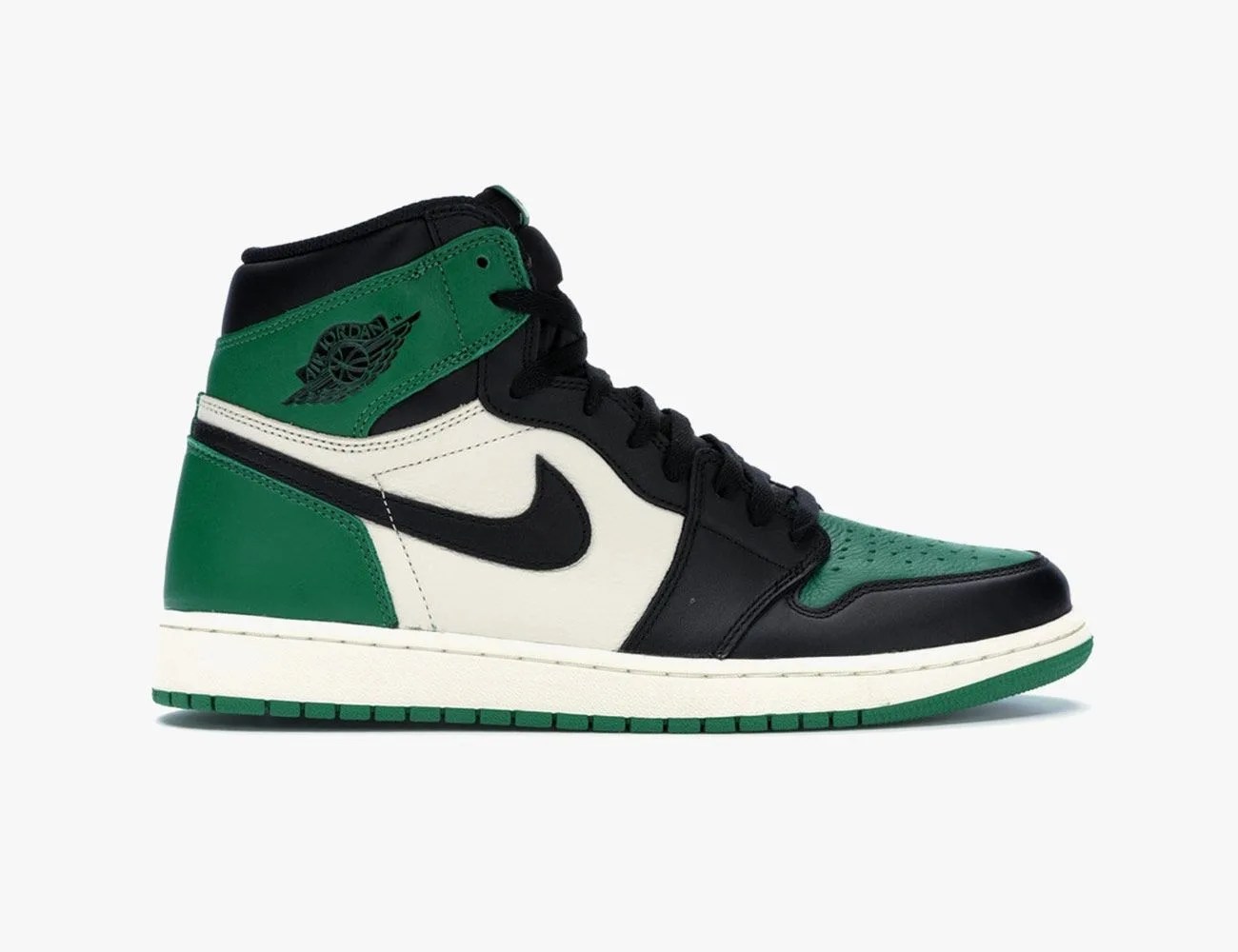 air jordan 1 retro high pine green sneakers