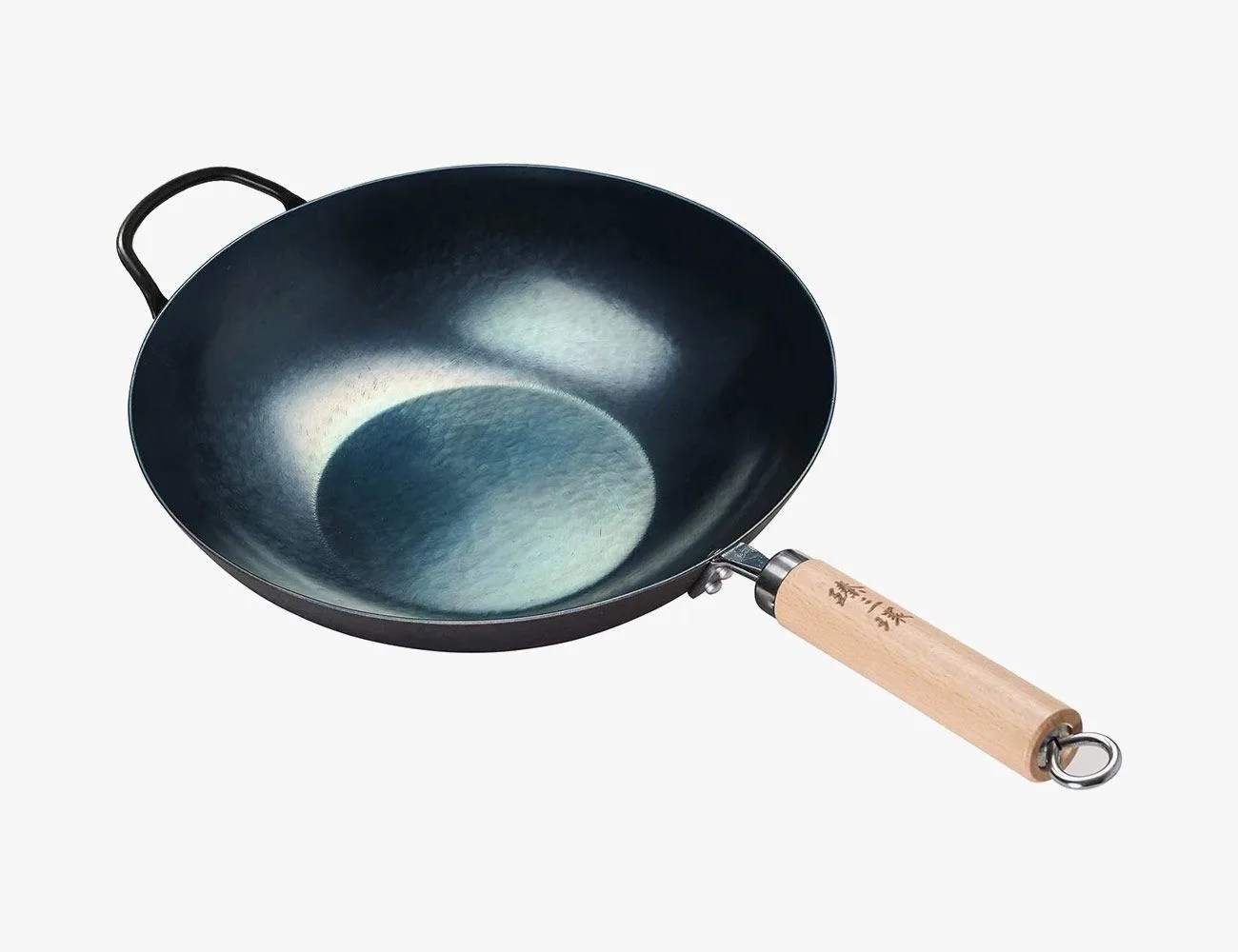 zhensanhuan hand hammered iron wok