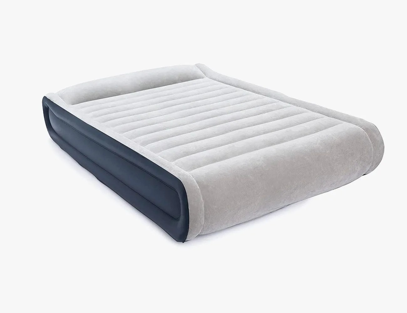 queen air mattress with built in pump comfortable inflatable mattress for camping  home durable high luxury air bed 2021 upgraded suitable for whole family kids, toddler, elderly