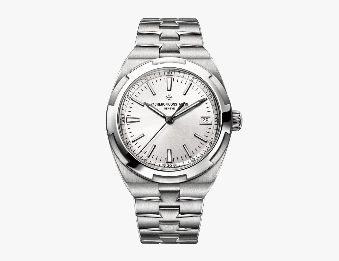 overseas self winding 41mm in steel