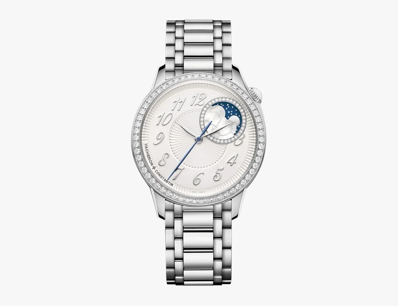 moon phase jewelry watch 37mm