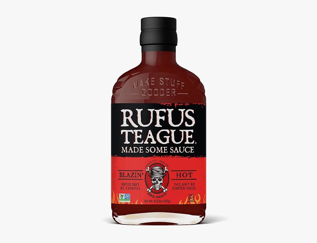 rufus teague blazin' hot bbq sauce