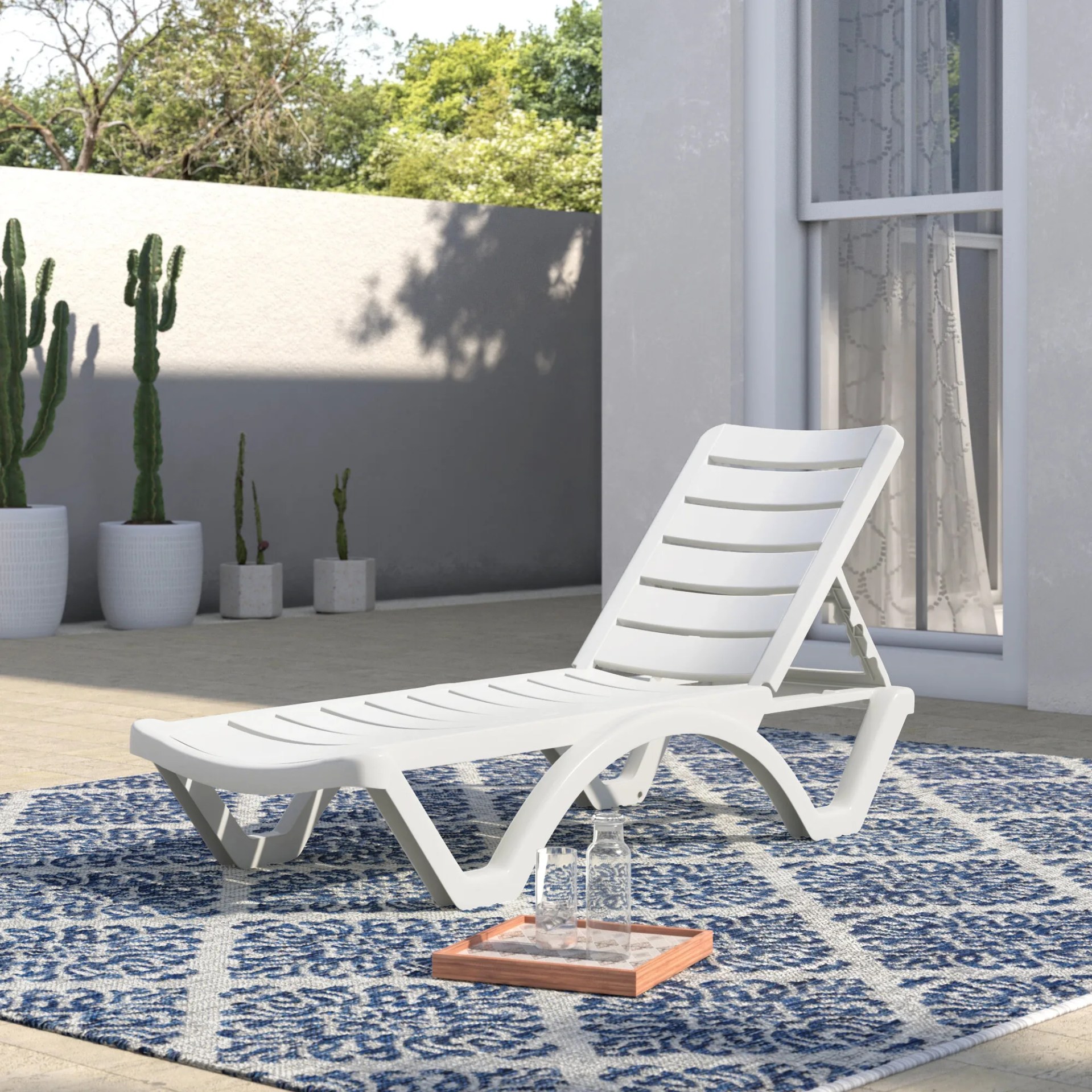 Mistana Justice Reclining Single Chaise (Set of 4)