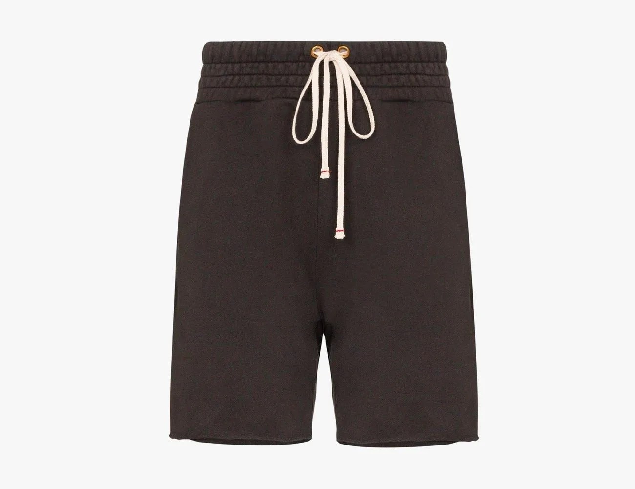 Les Tien Raw Hem Drawstring Shorts