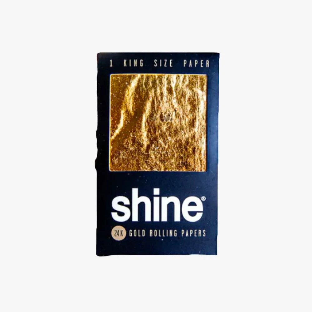 shine gold rolling papers