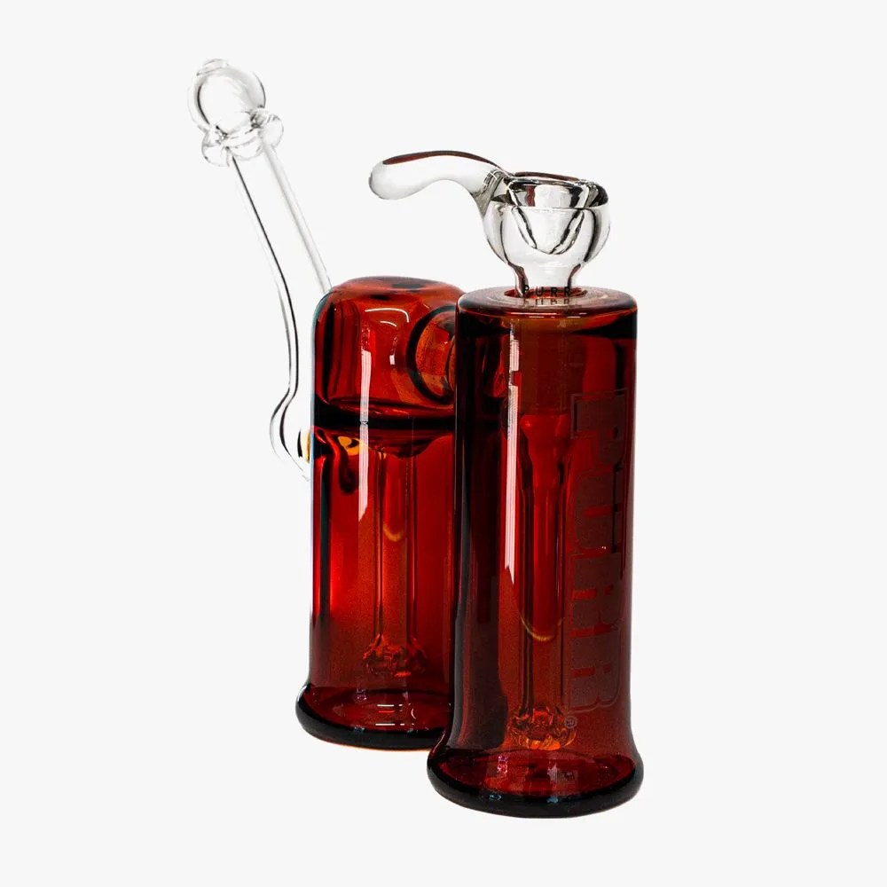 purr double chamber bubbler pipe