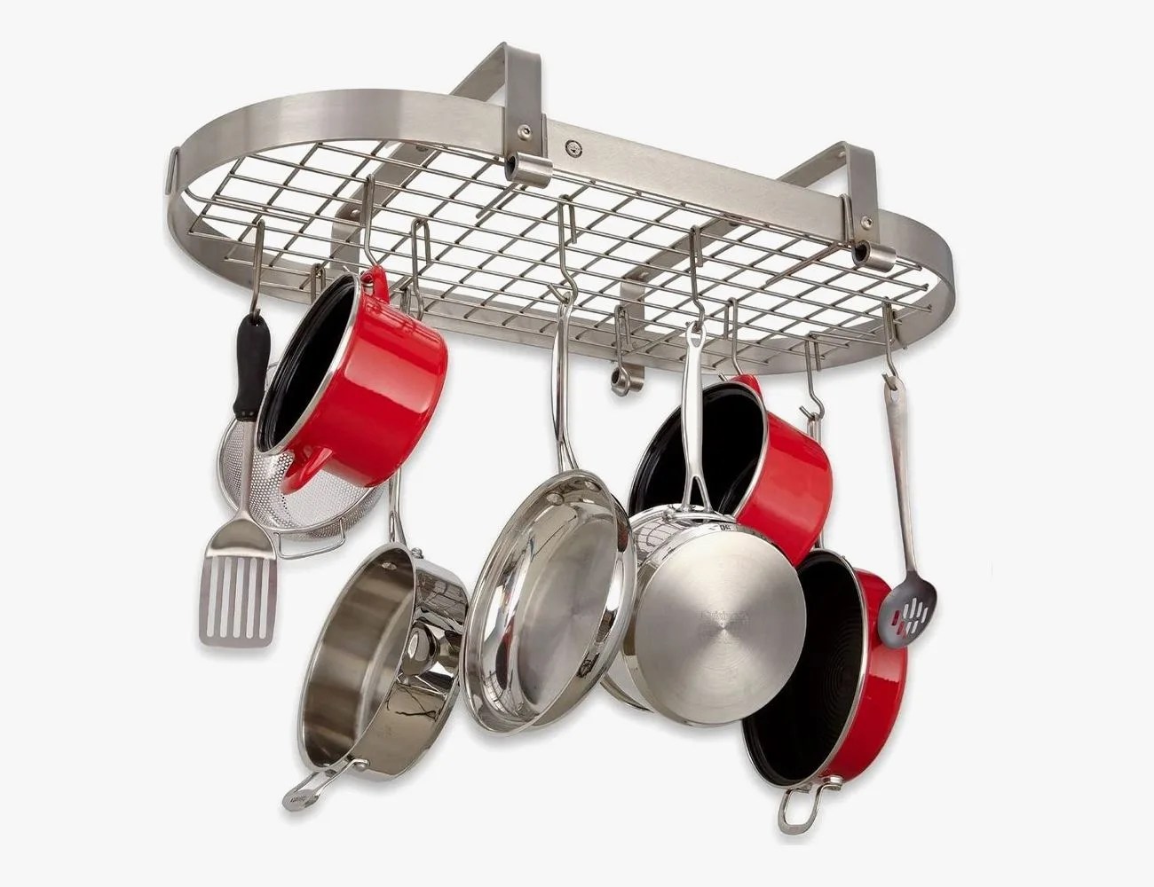Enclume Premier Low Ceiling Oval Pot Rack