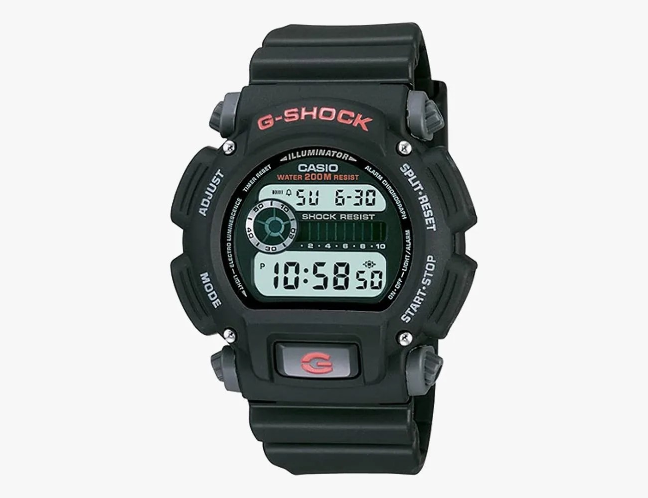 Casio G-Shock with Resin Strap