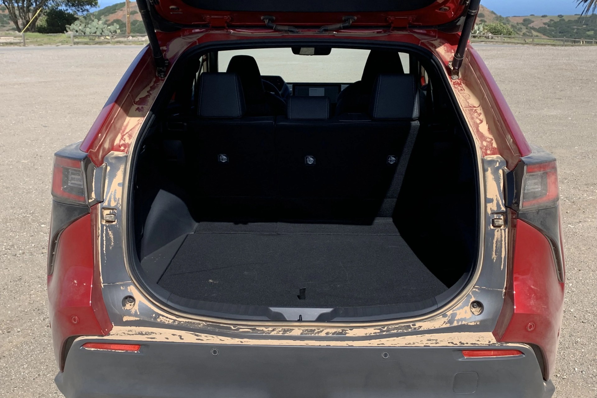 2023 subaru solterra ev on catalina island