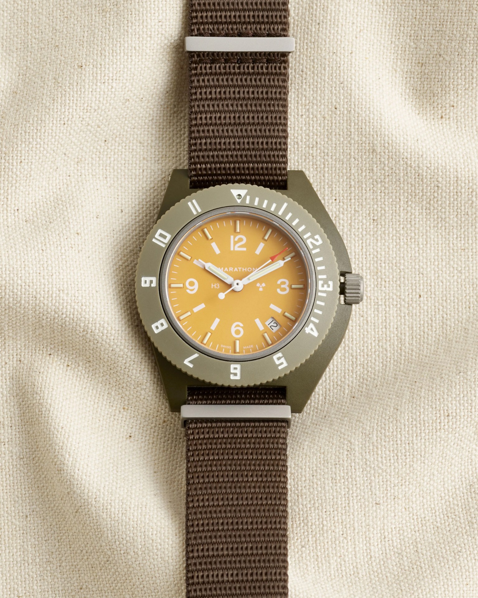 marathon watch company™ x jcrew pilot's navigator with date watch