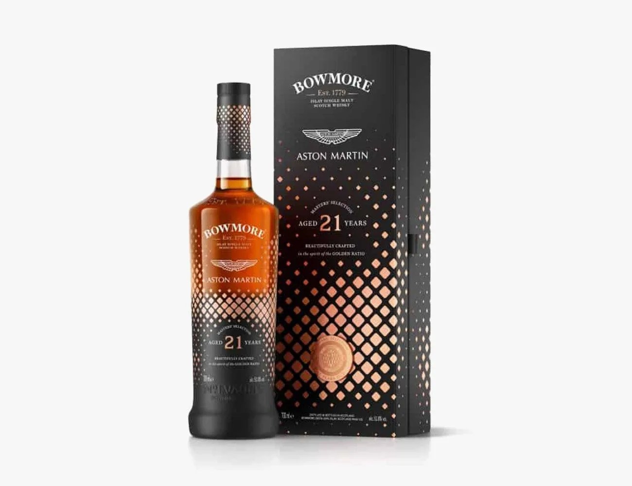 bowmore x aston martin masters selection