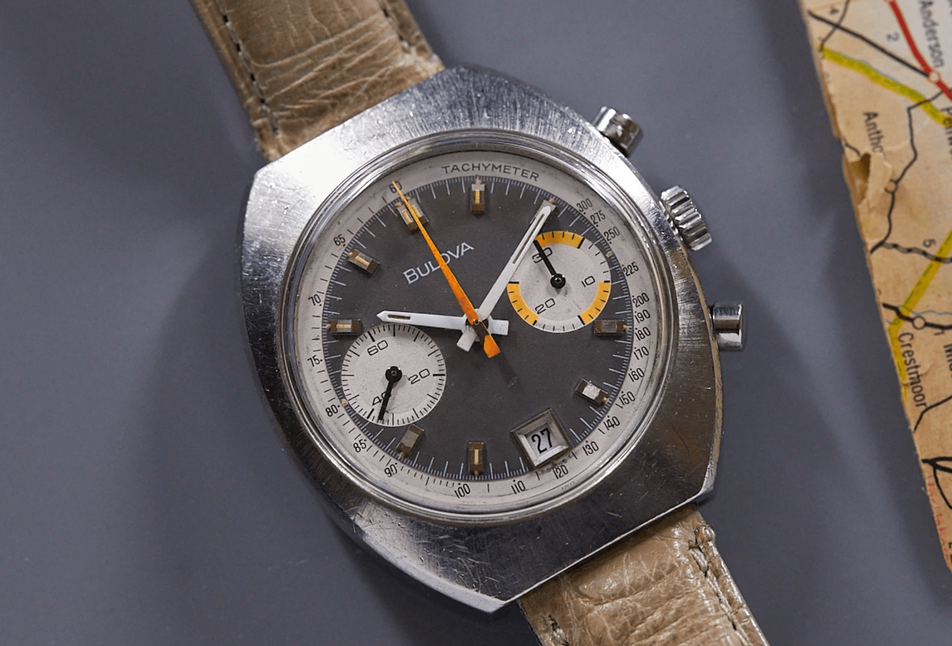 vintage bulova chronograph