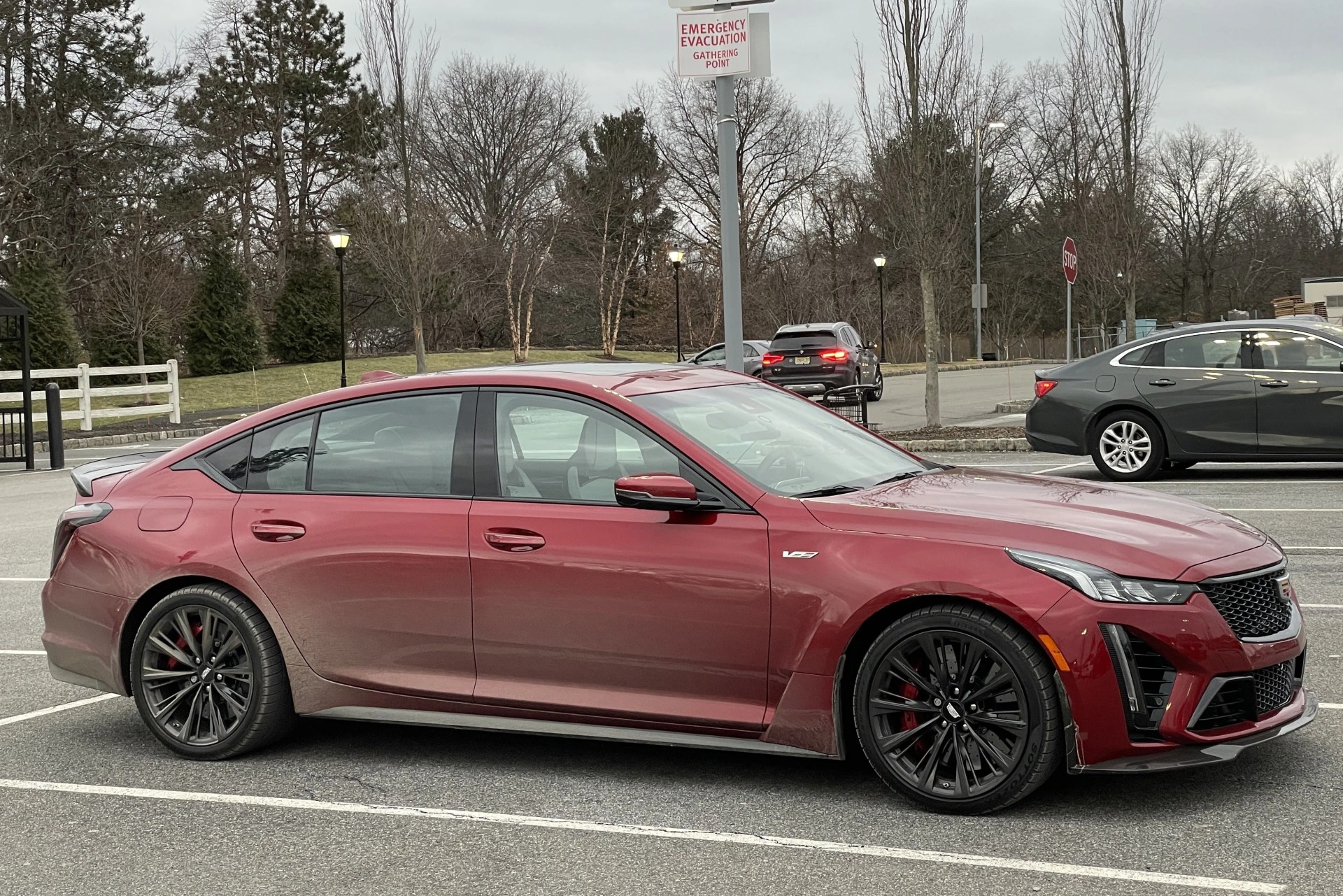 cadillac ct5 v blackwing red 2022