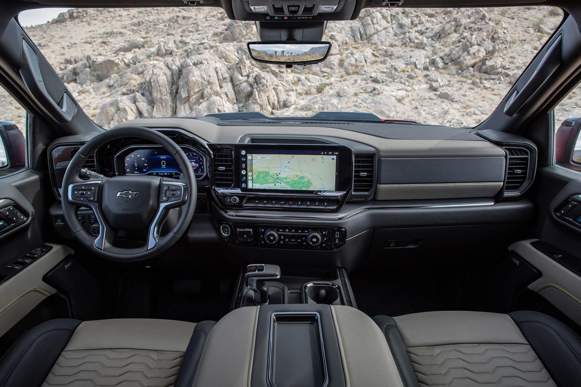 chevy silverado zr2 interior
