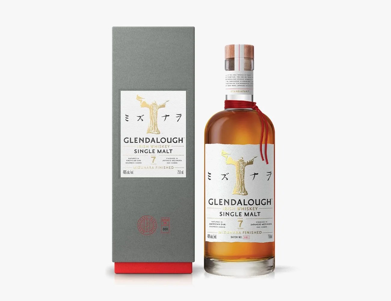 glendalough 7 year old single malt mizunara finish irish whiskey