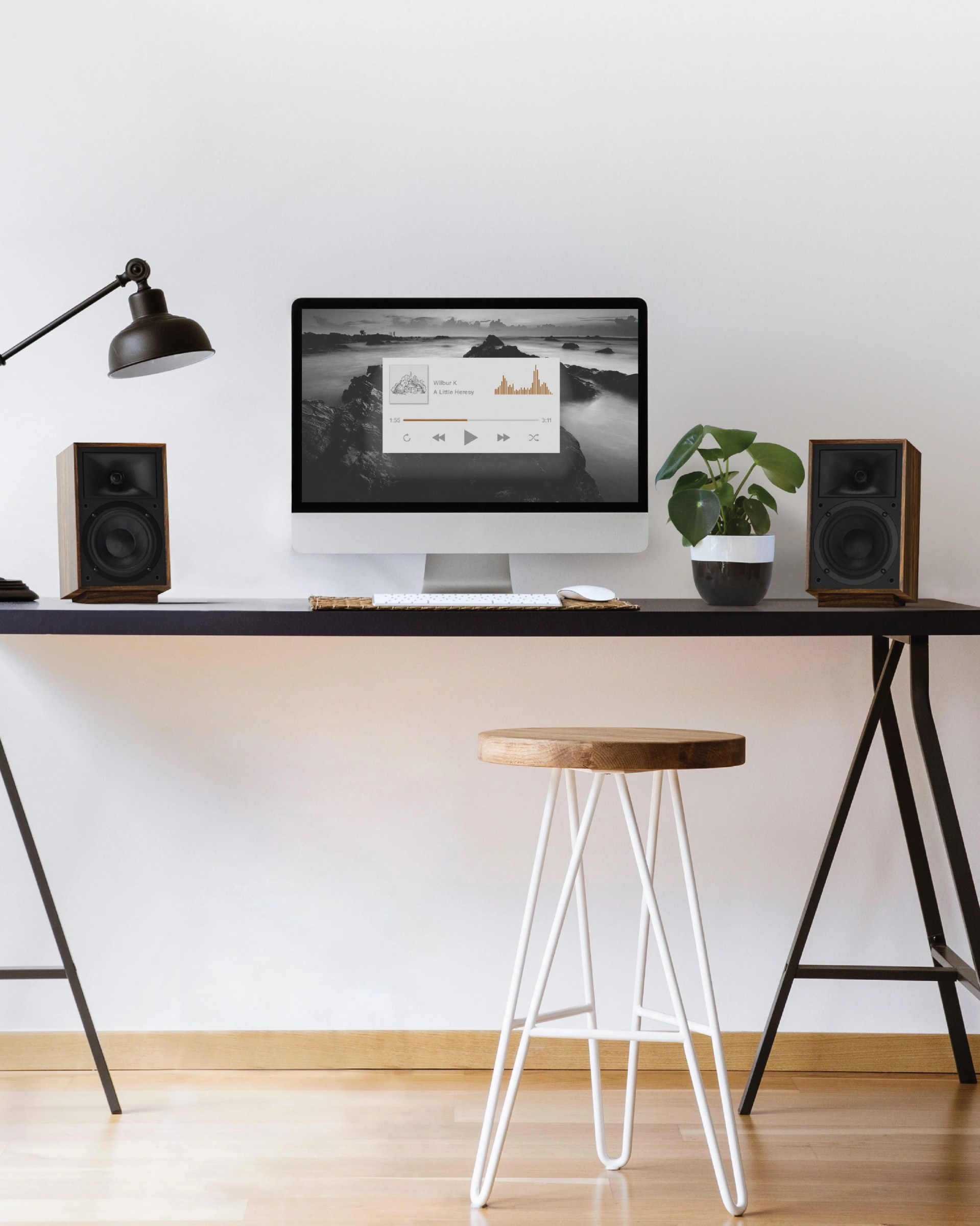 klipsch promedia heritage multimedia mid century modern desktop computer speaker monitors