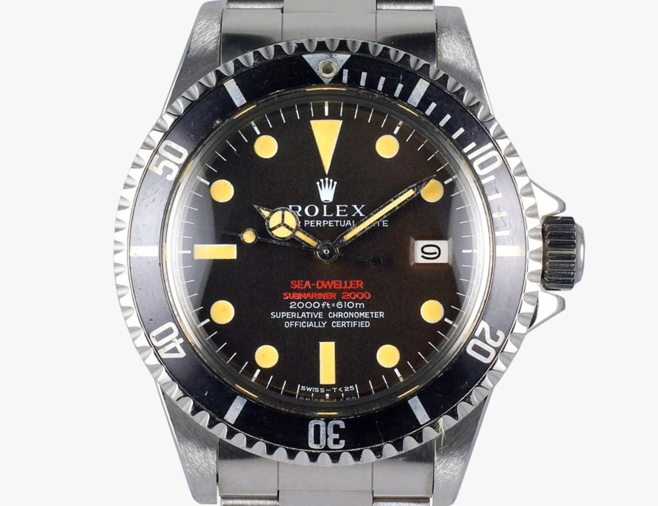 rolex watch double red ref 1665