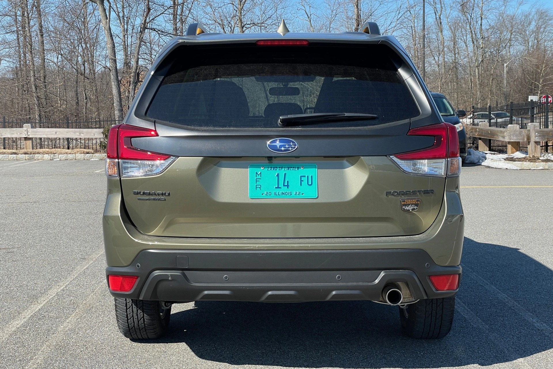 subaru forester wilderness green