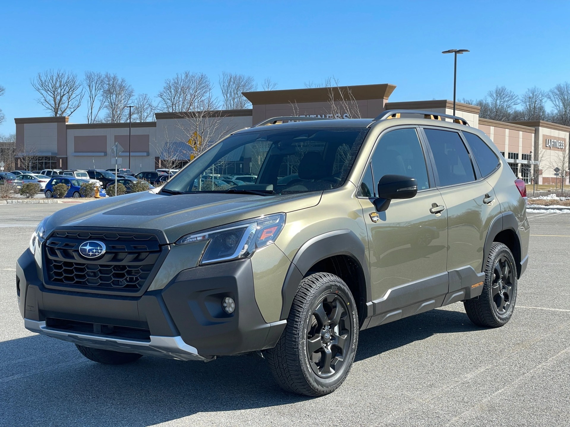 subaru forester wilderness green