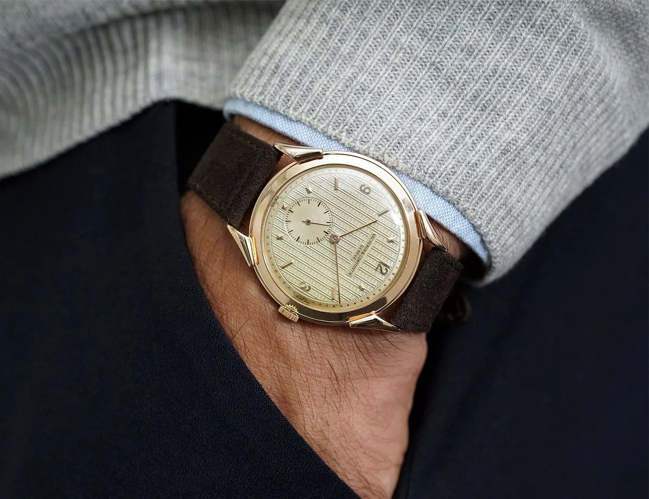 vacheron constantin watch worn on wrist