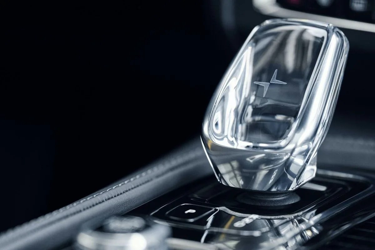 orrefors crystal gear shifter