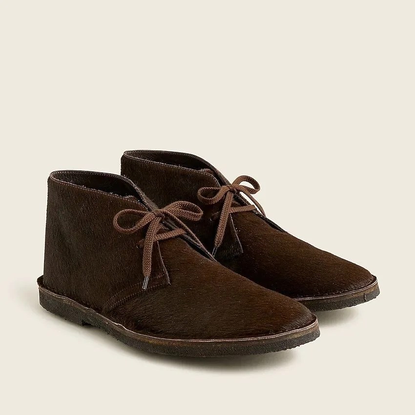 1990 MacAlister boots in pony hair