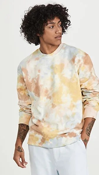 Mini Bold Recycled Tie Dye Sweatshirt